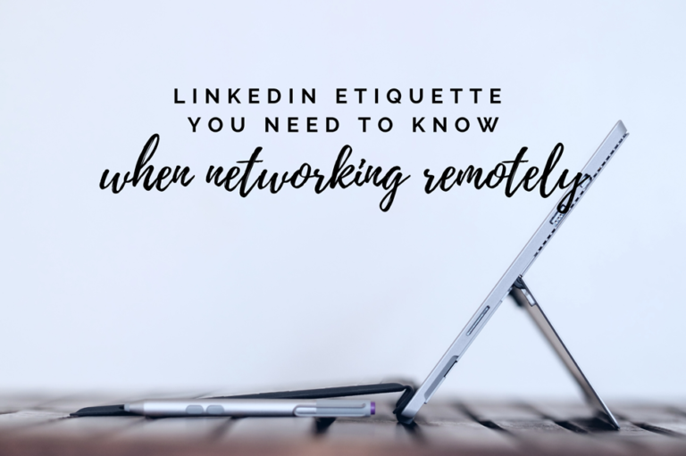 linkedin etiquette