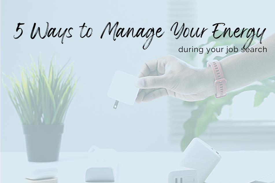 manage your energy