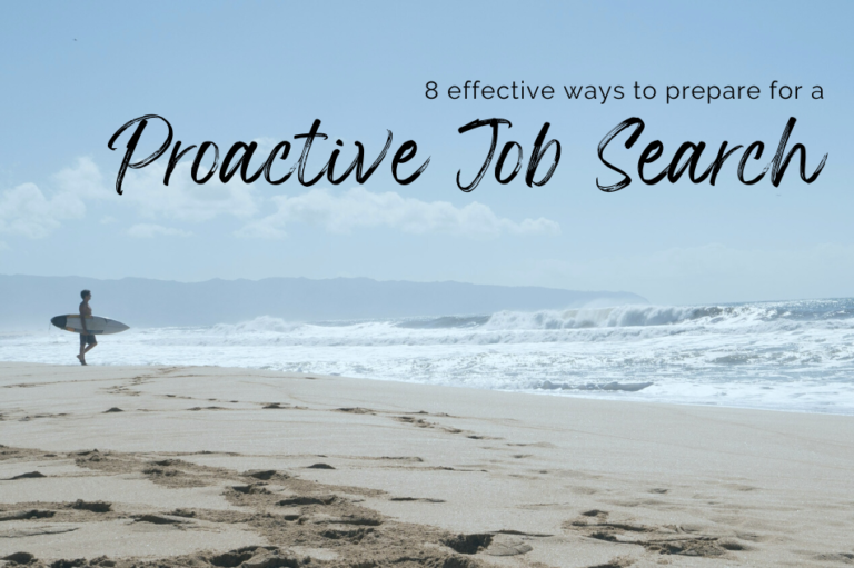proactive job search