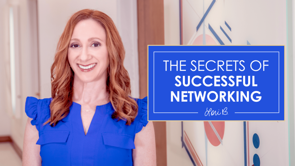 The Secrets of Successful Networking paNASH Passion & Career Coaching