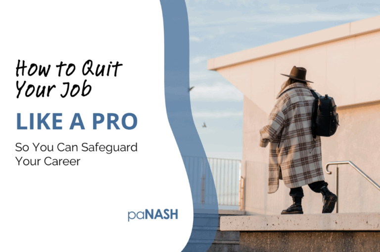 quit your job
